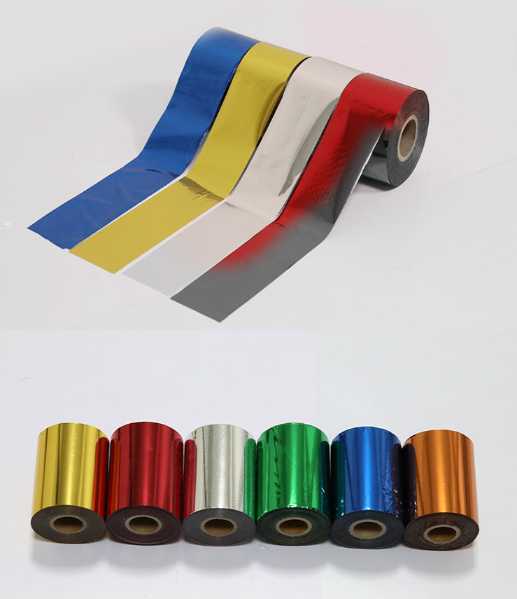 Hot Stamp Stamping Machine Printing Foil Rolls 16 colours 120m Gilt Paper