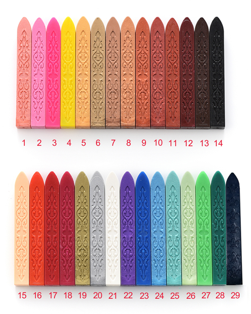 Sealing Wax Stamp Seal Sticks Strips For Envelope Wedding Invitation Greeting Card Seals