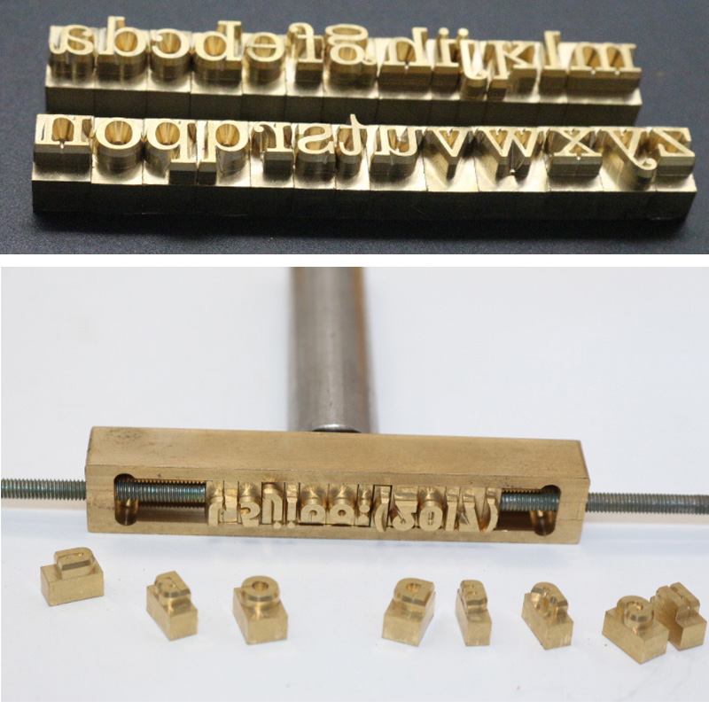  Older Style Custom Brass Alphabets Letters Numbers Symbols Active Fonts Stamp Leather Wood Cardborad Craft Seal