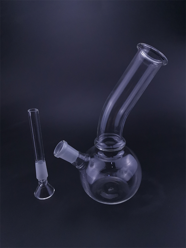 18cm Hookah Water Pipe Glass Bong Shisha Smoking Pipe Beaker Downstem 14mm Bowl